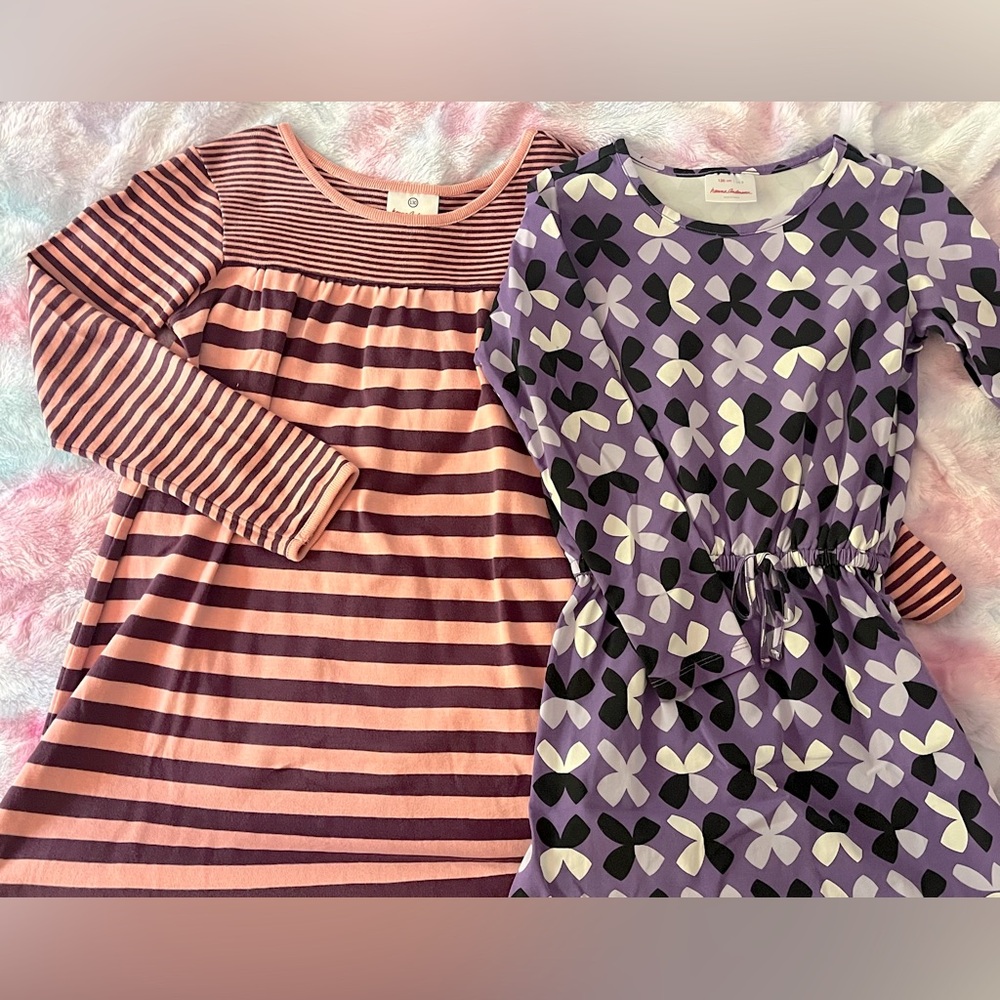 Hanna Andersson dress bundle sz130/8